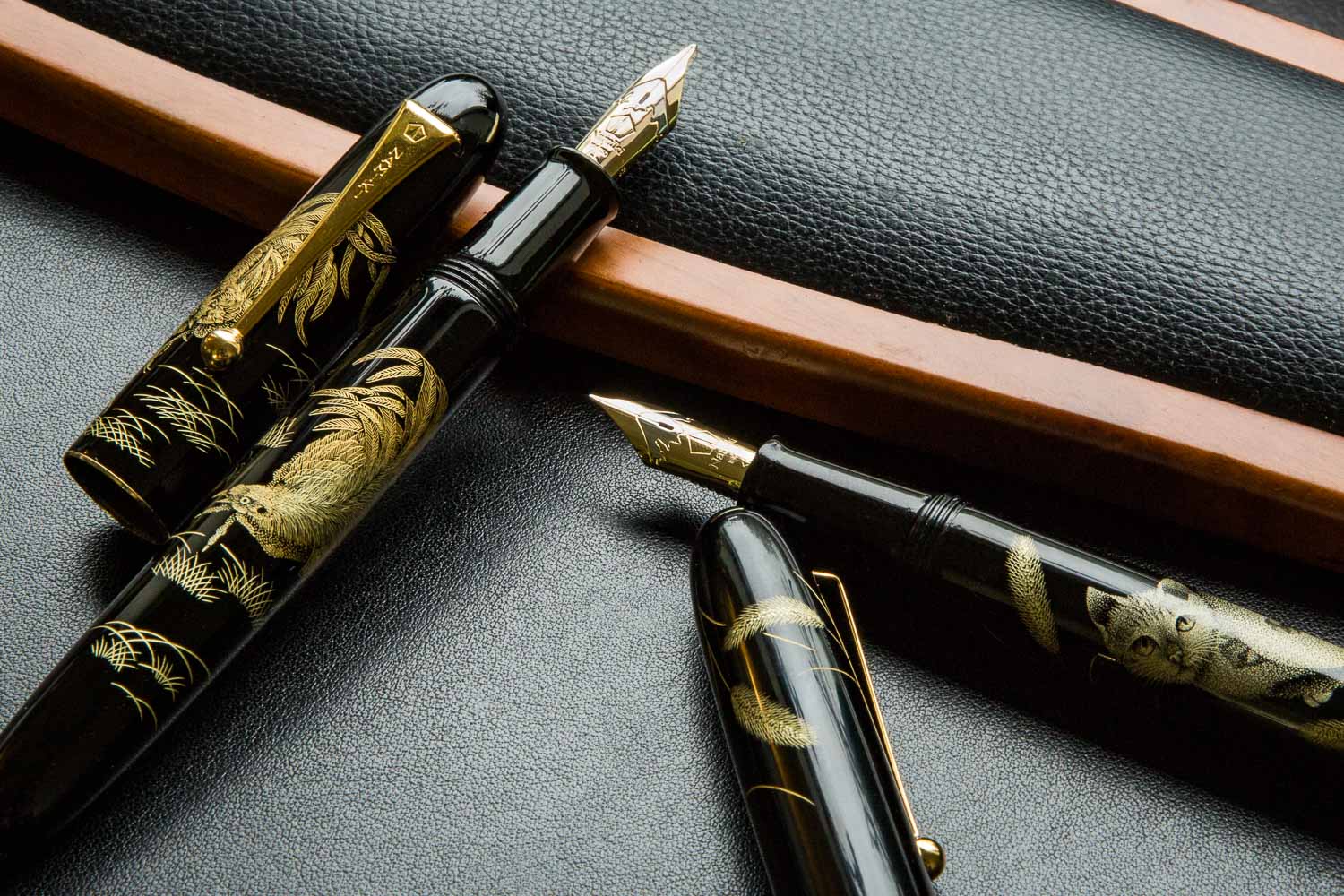 Namiki Chinkin Fountain Pen - Rooster