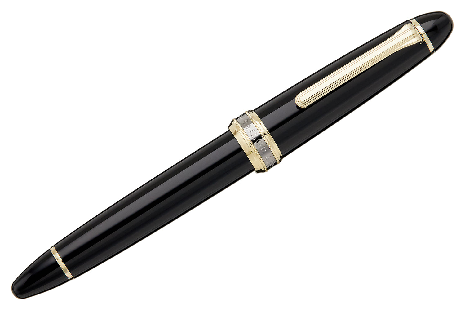 Sailor 1911L Naginata Togi Fountain Pen - Black/Gold