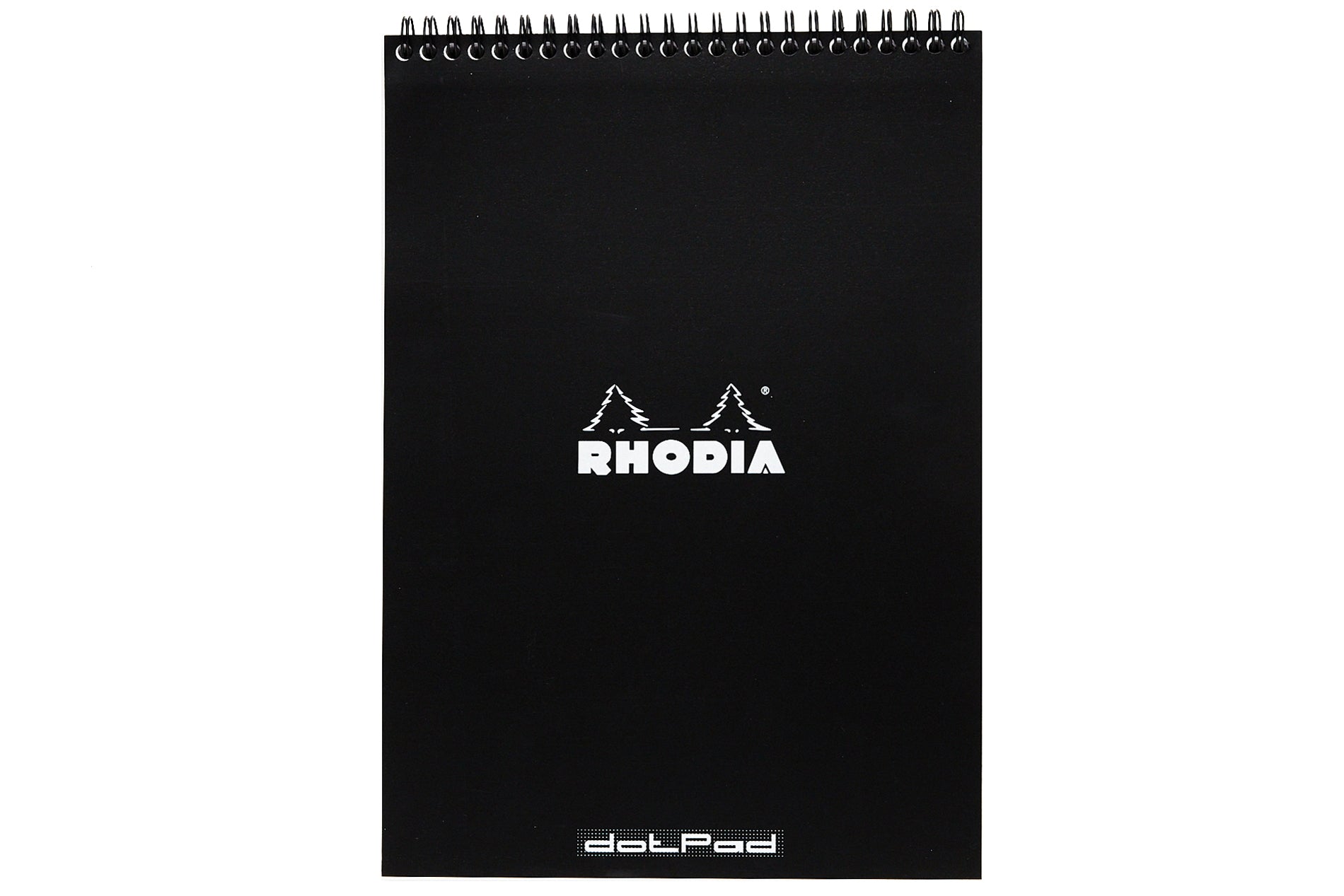 Rhodia No. 18 Top Wirebound A4 Notepad - Black, Dot Grid