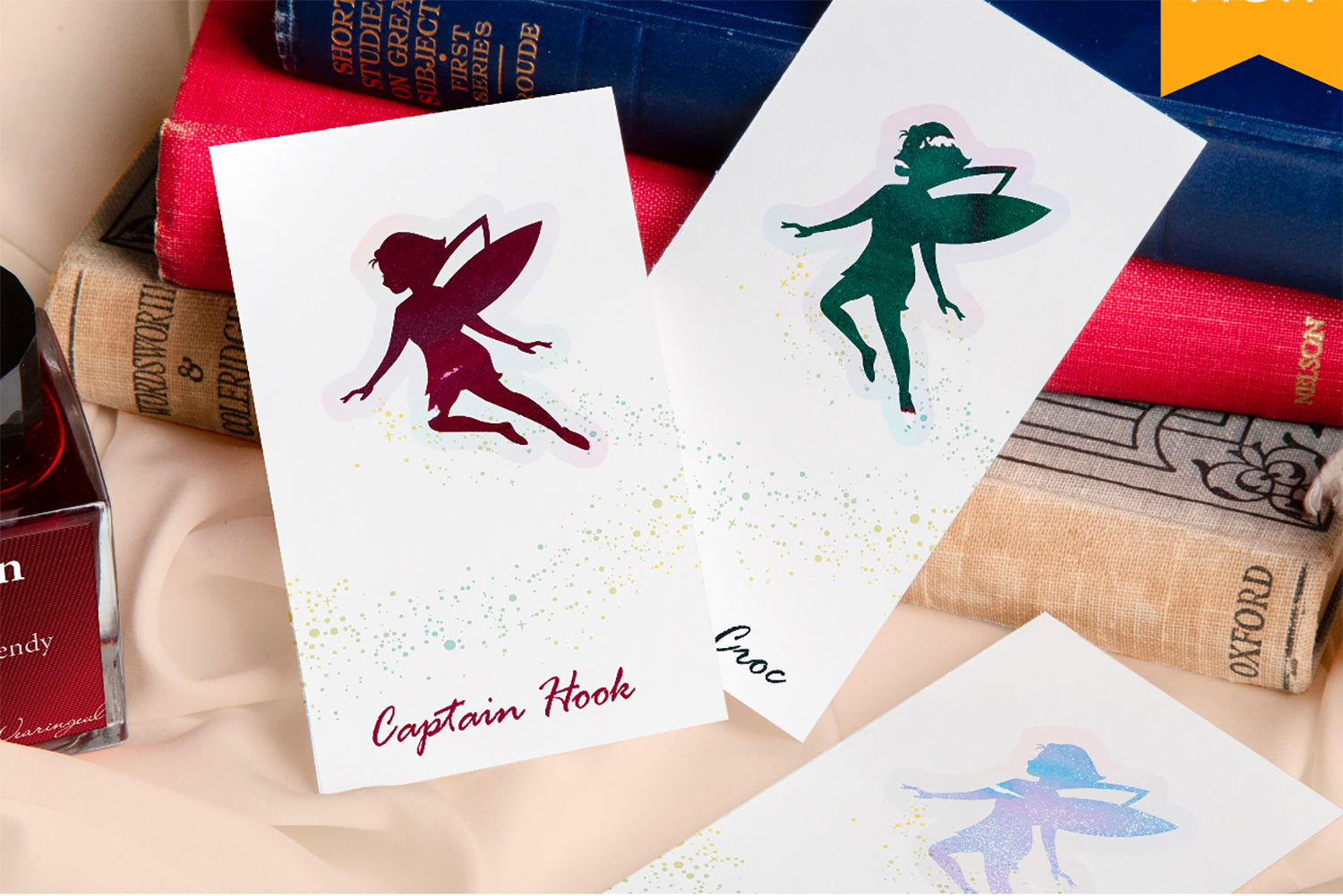 Wearingeul Ink Color Swatch Cards - Tinker Bell