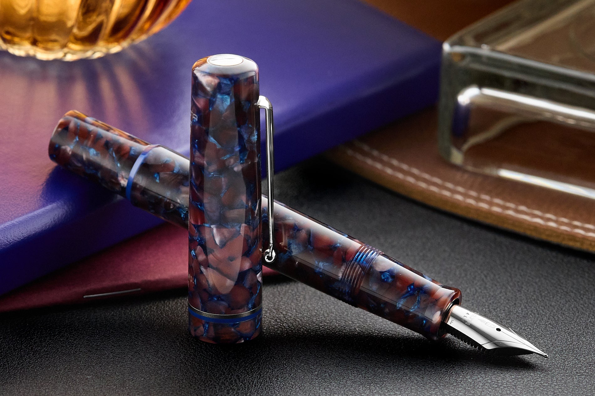 Delta Spaccanapoli Fountain Pen - Terre