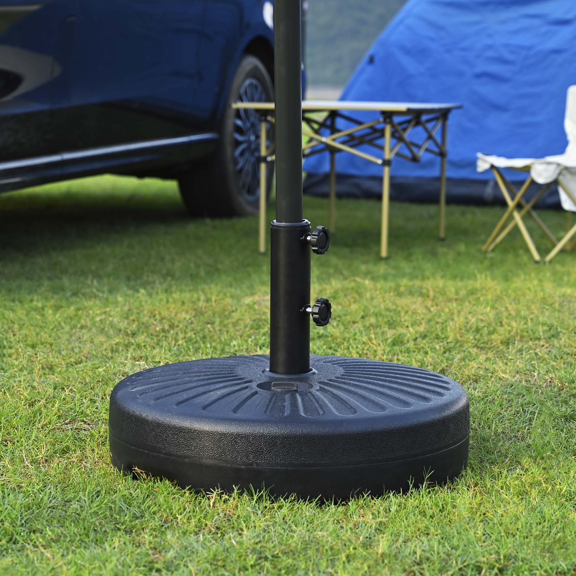 Yescom Outdoor Patio Umbrella Base Stand 62lbs (D1 7/8)