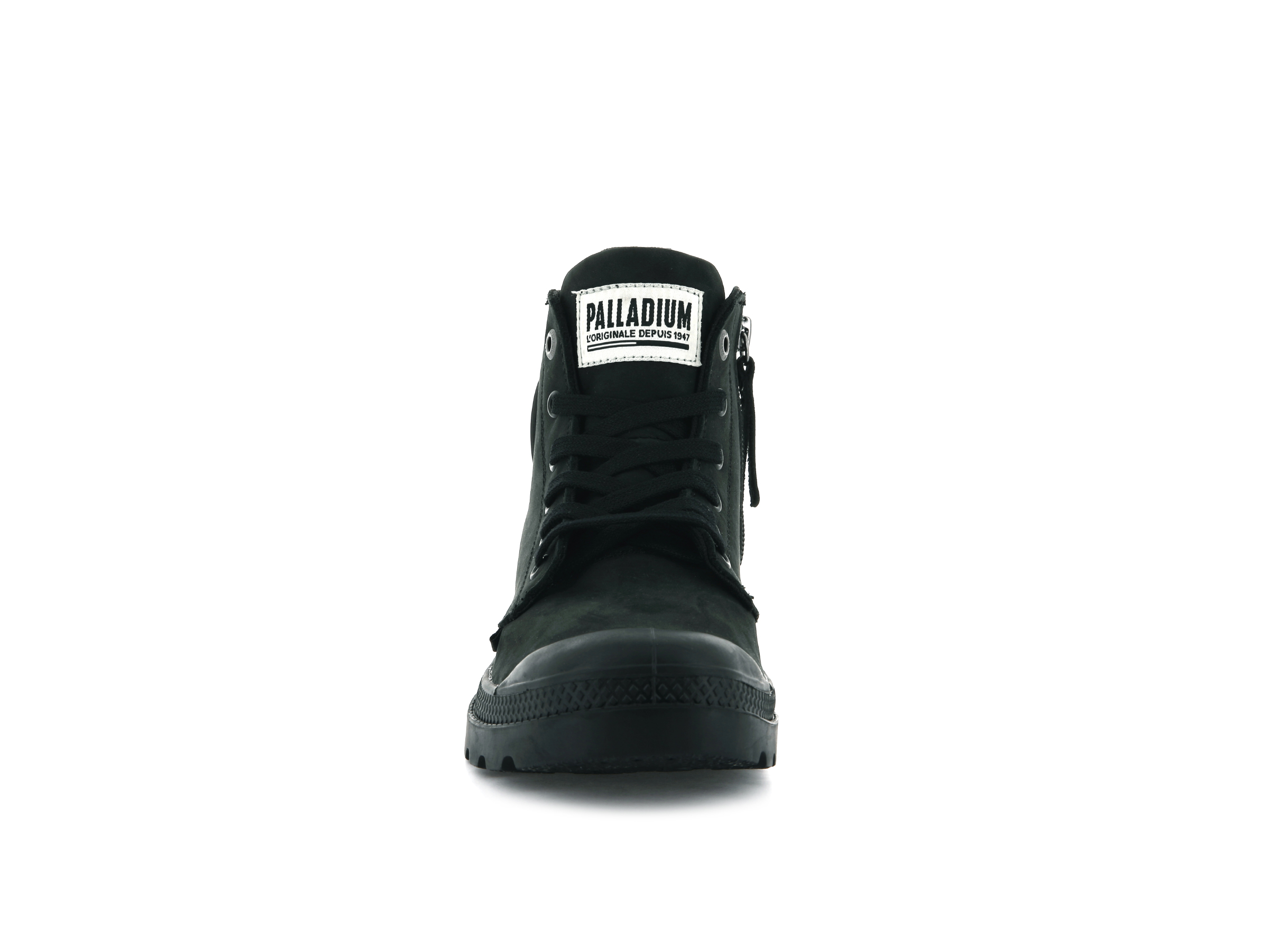 96440-008-M | PAMPA HI ZIP NUBUCK | BLACK