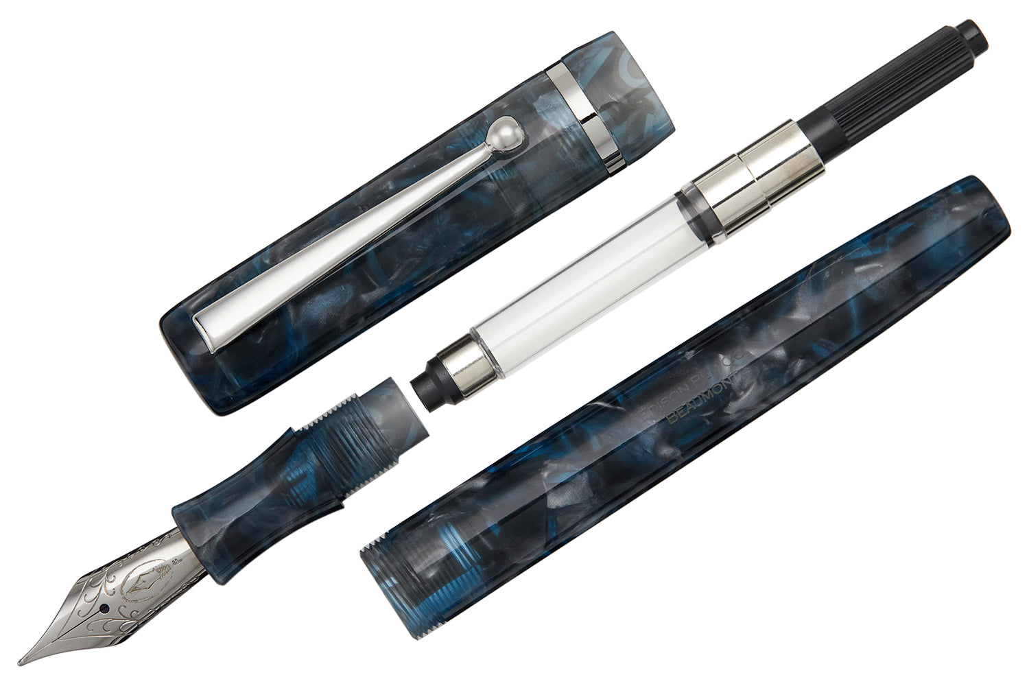 Edison Beaumont Fountain Pen - Moonbreaker