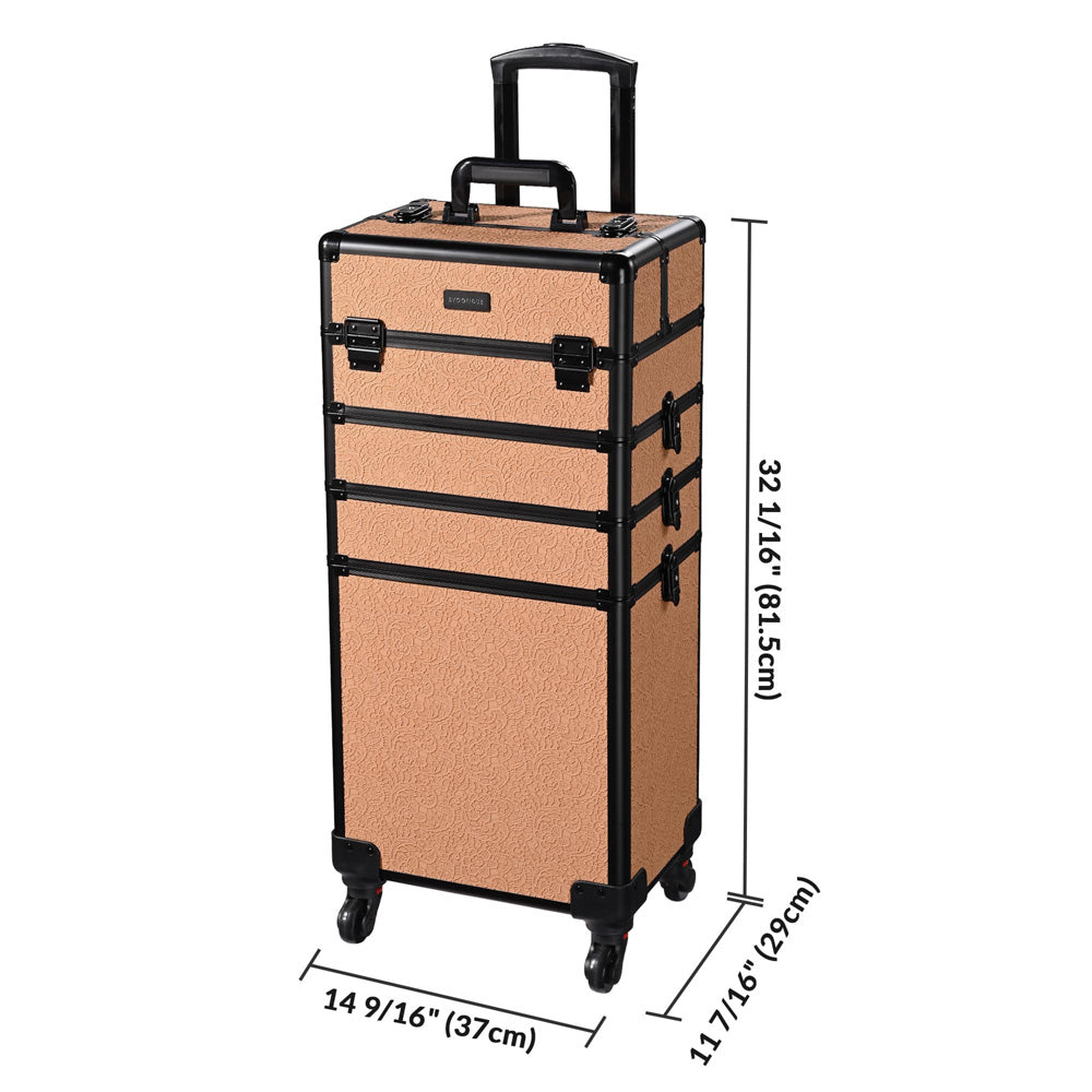 Byootique Rolling Makeup Case Rococo Artist Travel Case (Preorder)