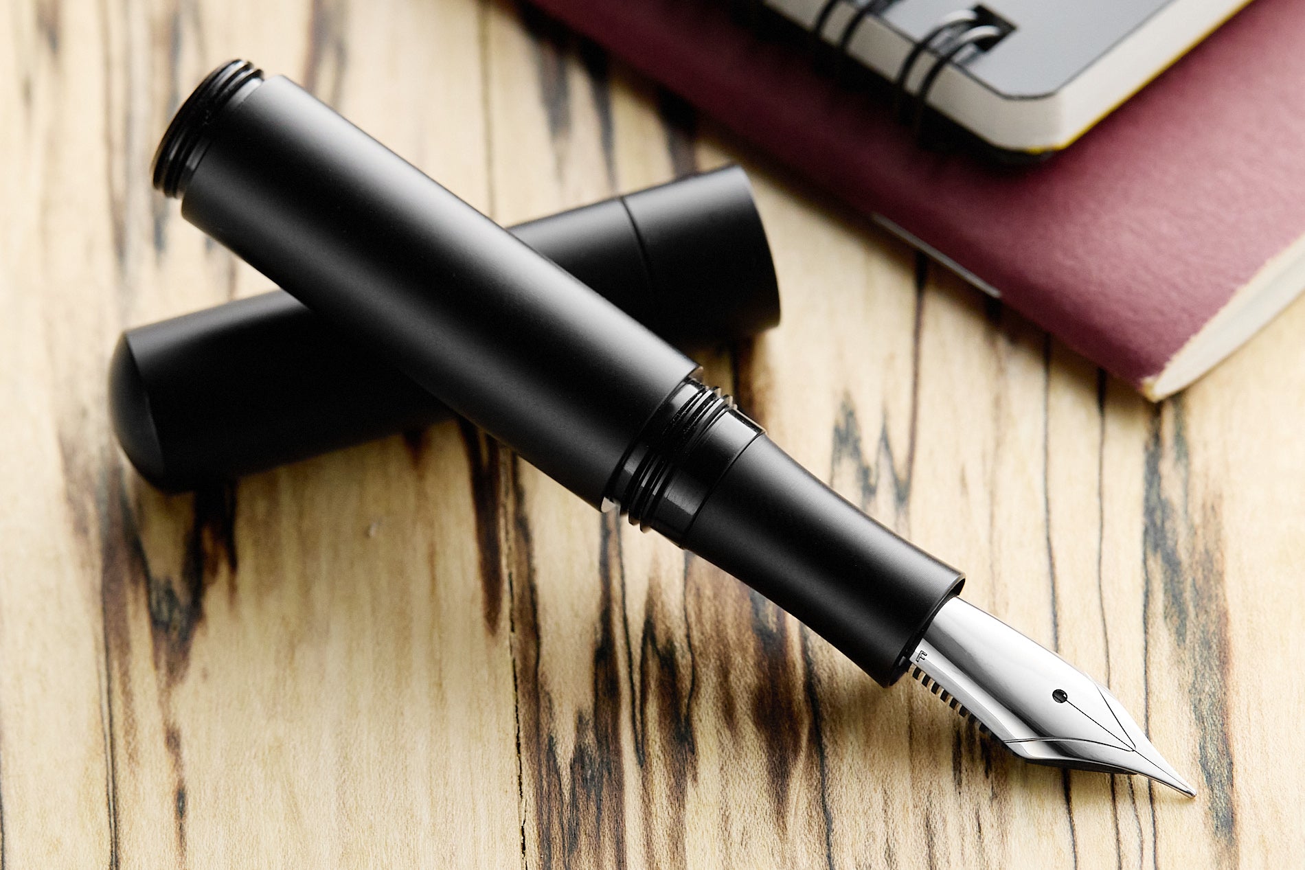 Schon DSGN Pocket Six Fountain Pen - Satin Black