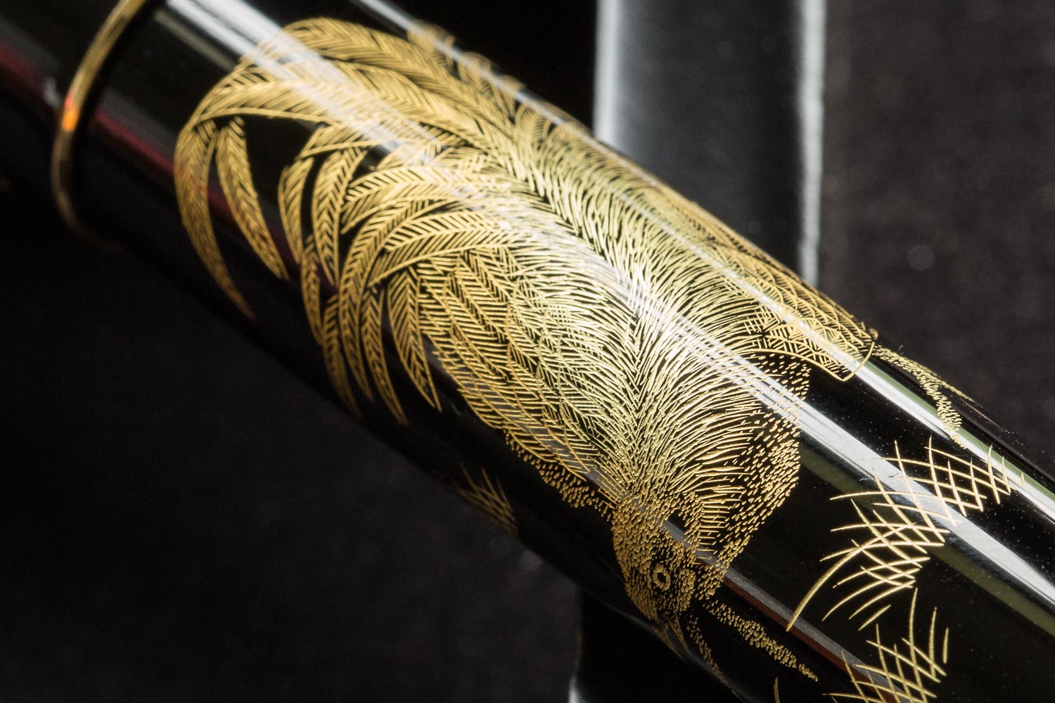 Namiki Chinkin Fountain Pen - Rooster