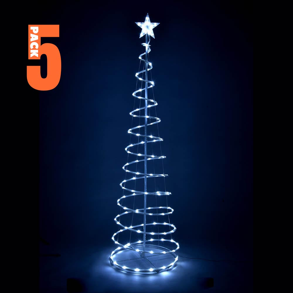 Yescom 6' Spiral Outdoor Xmas Tree USB Powered