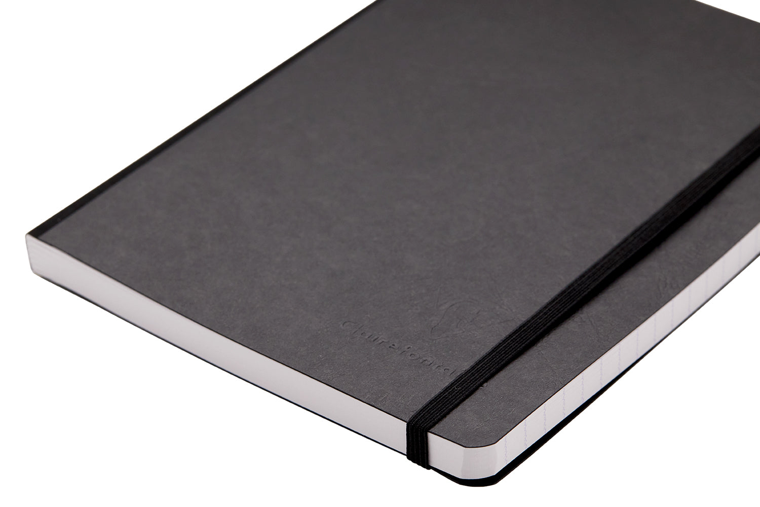 Clairefontaine Basic Clothbound A4 Notebook - Black, Lined