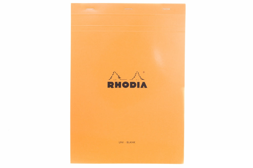 Rhodia No. 18 A4 Notepad - Orange, Blank