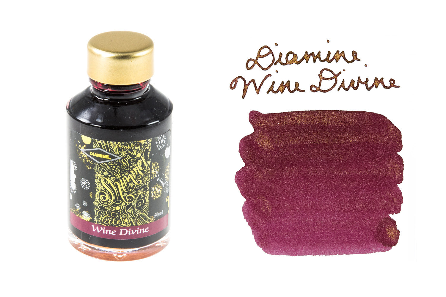 Diamine Wine Divine - 50ml Bottled Ink