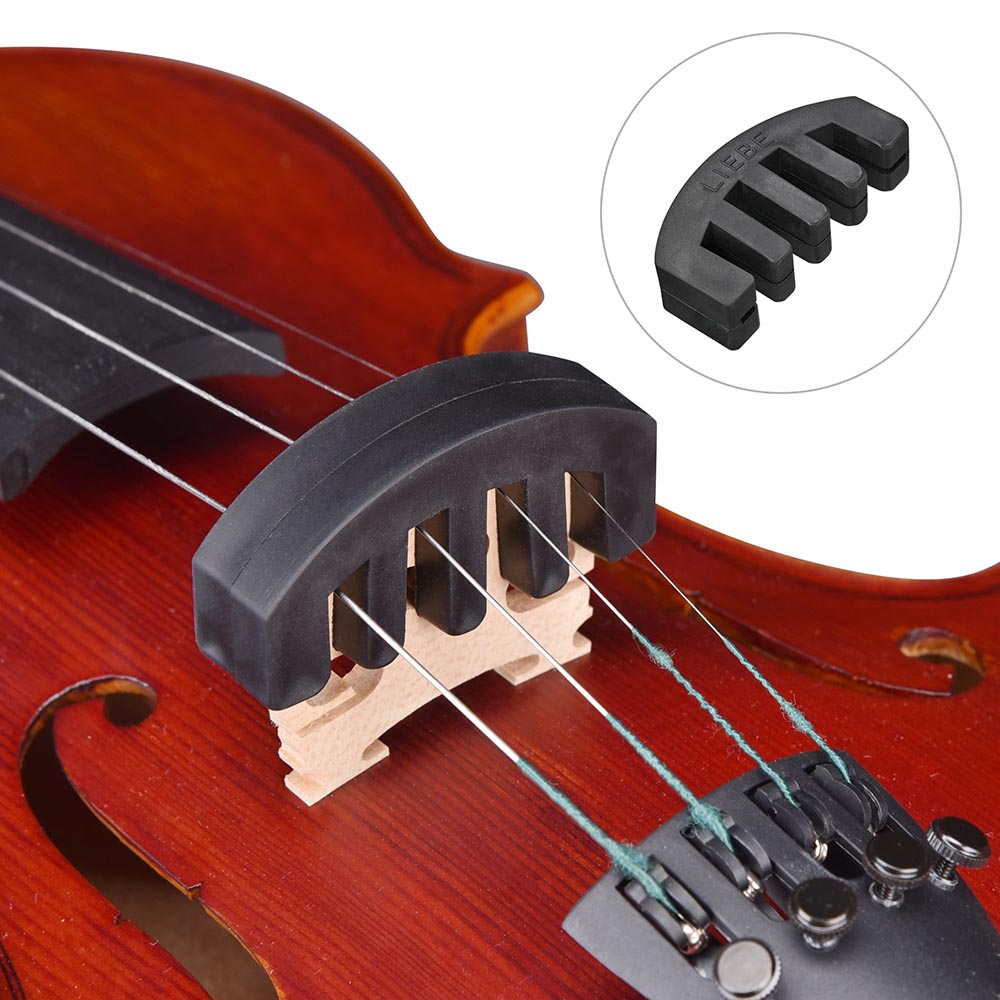 Yescom 3/4-4/4 Violin Shoulder Rest with Adjustable Feet Maple Wood