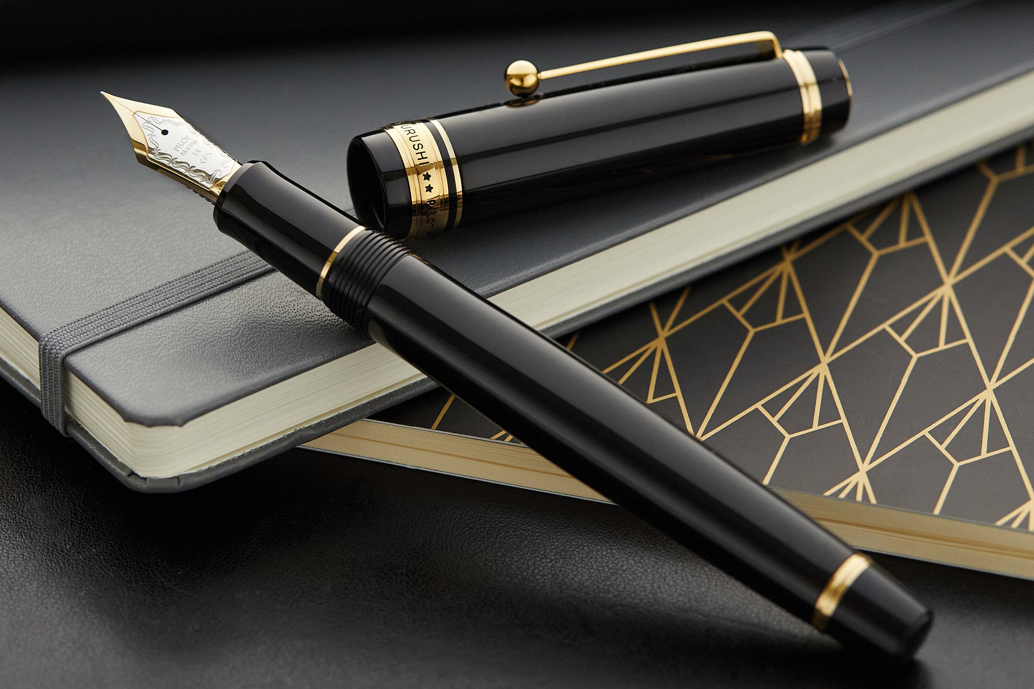 Pilot Custom 845 Urushi Fountain Pen - Black