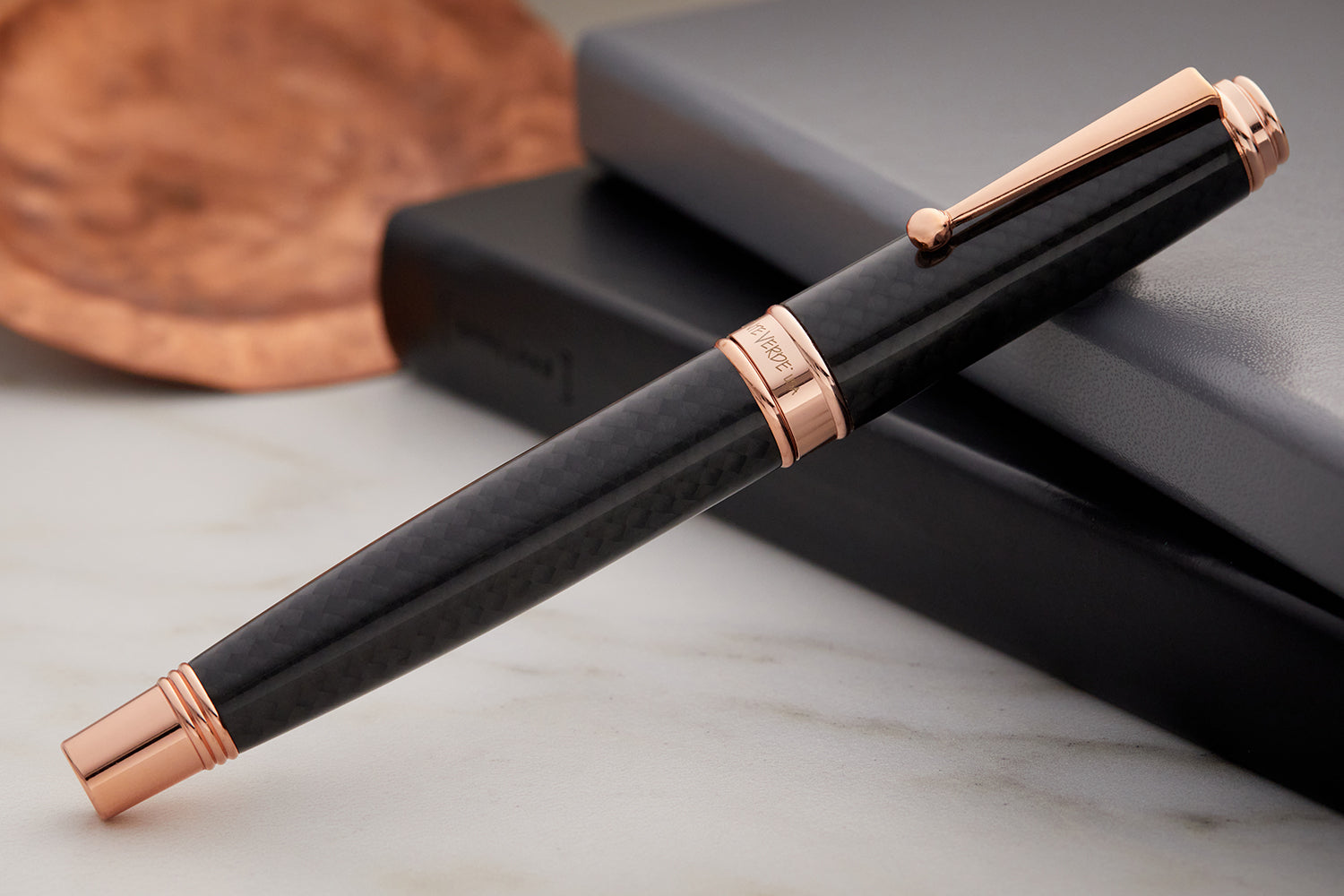 Monteverde Invincia Deluxe Fountain Pen - Rose Gold