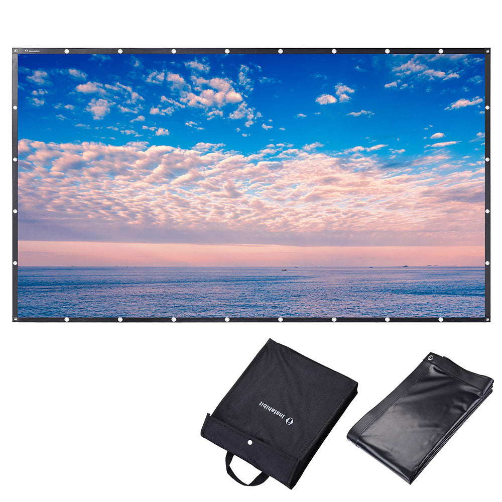 Yescom 150 16:9 Movie Projector Screen PVC Front Material