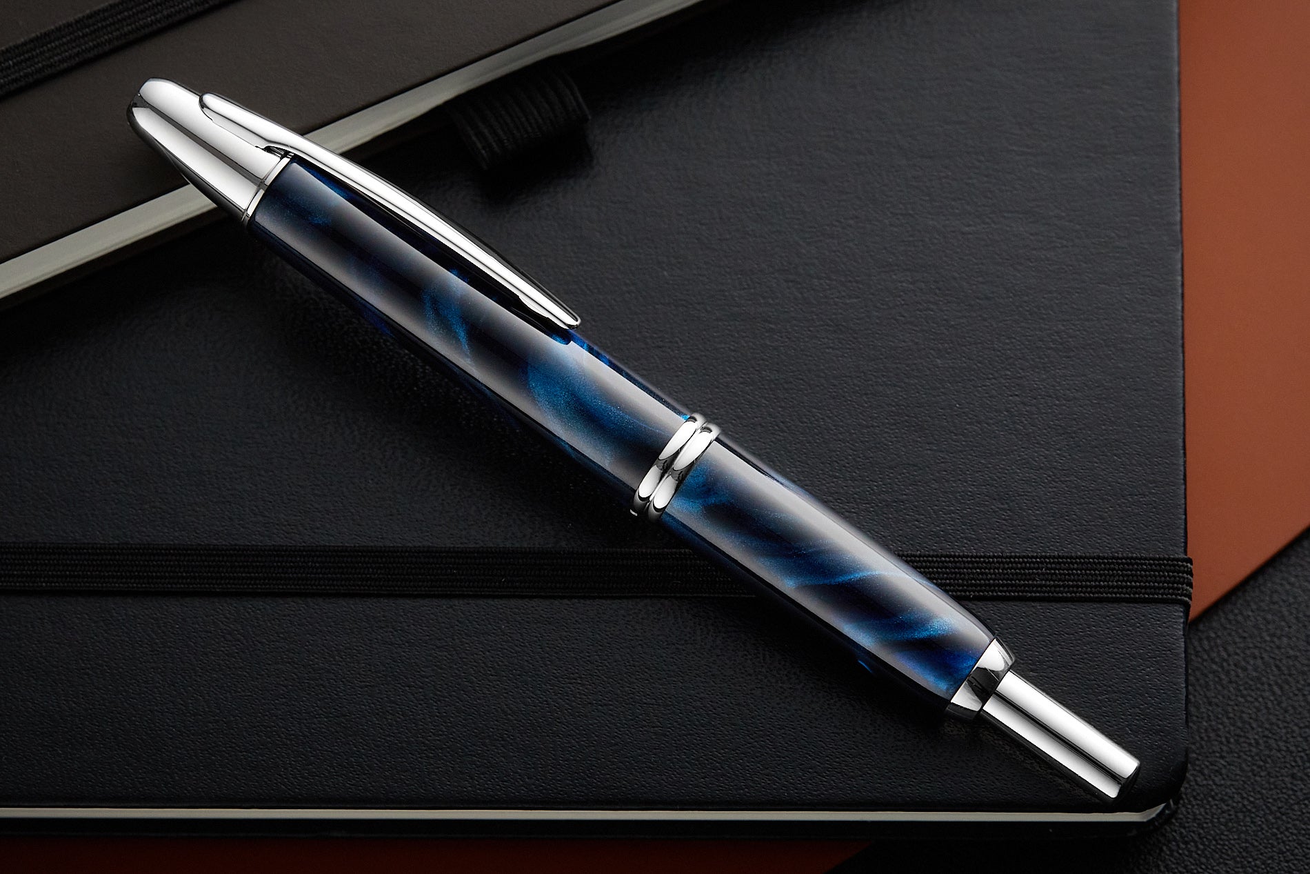 Pilot Vanishing Point SE Fountain Pen - Marble Blue