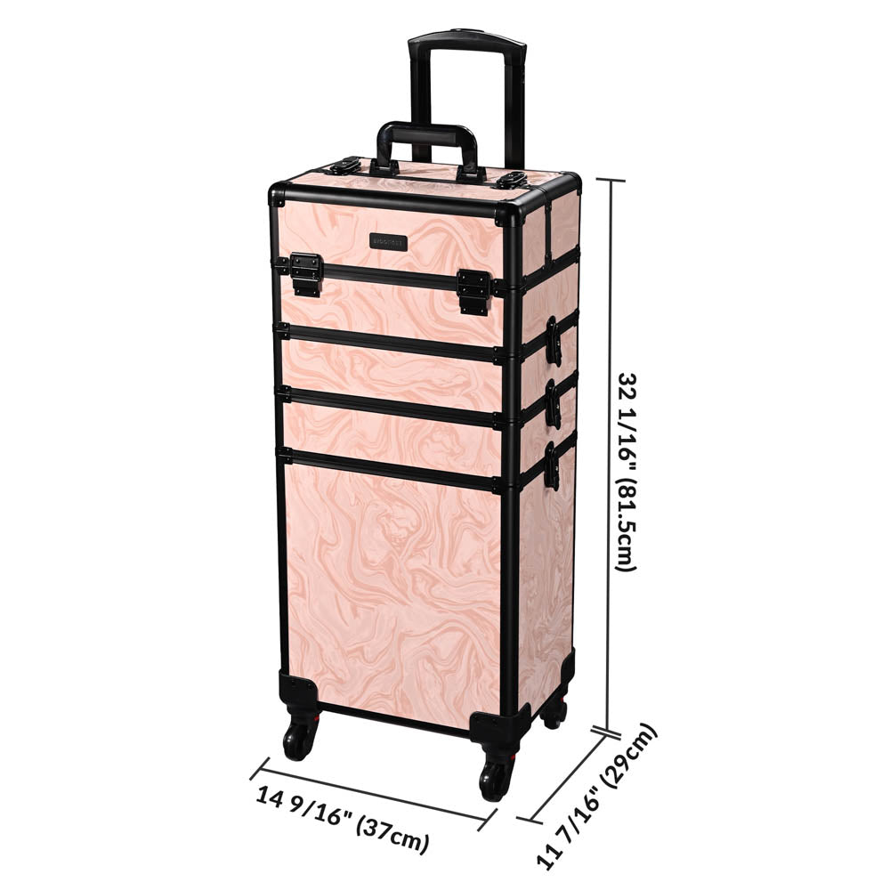 Byootique Rolling Makeup Case CoyoteButtes Artist Travel Case (Preorder)