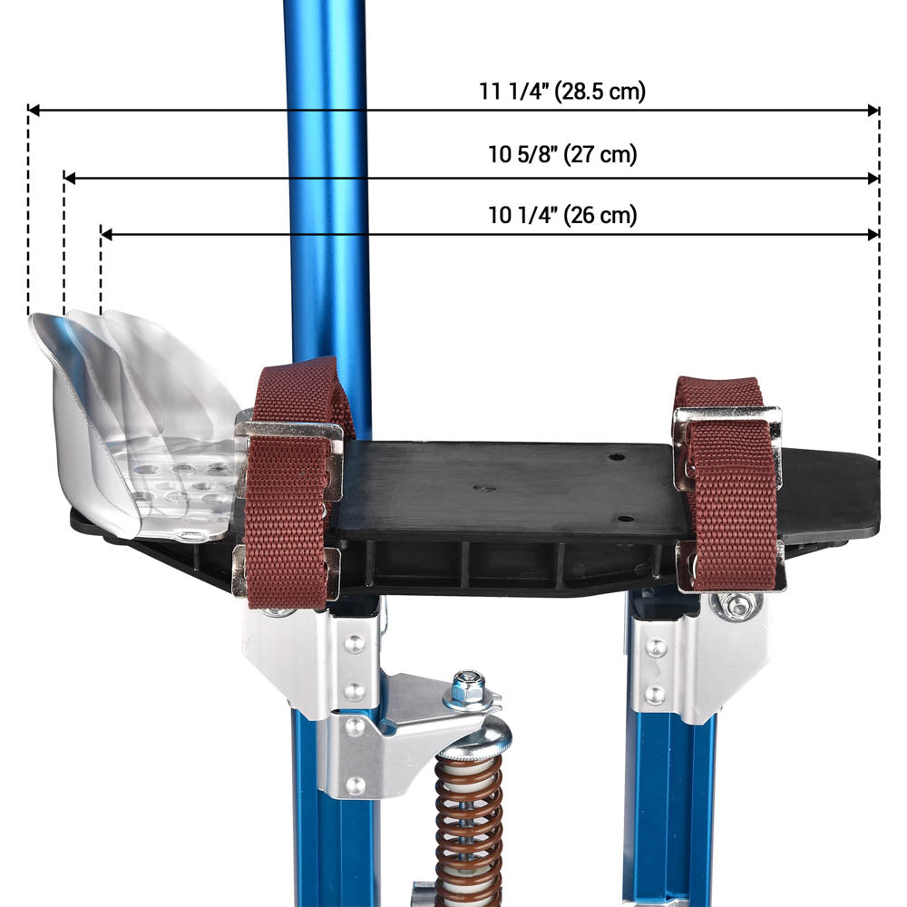 Yescom Drywall Stilts 16 - 24 Adjustable Aluminum Color Options