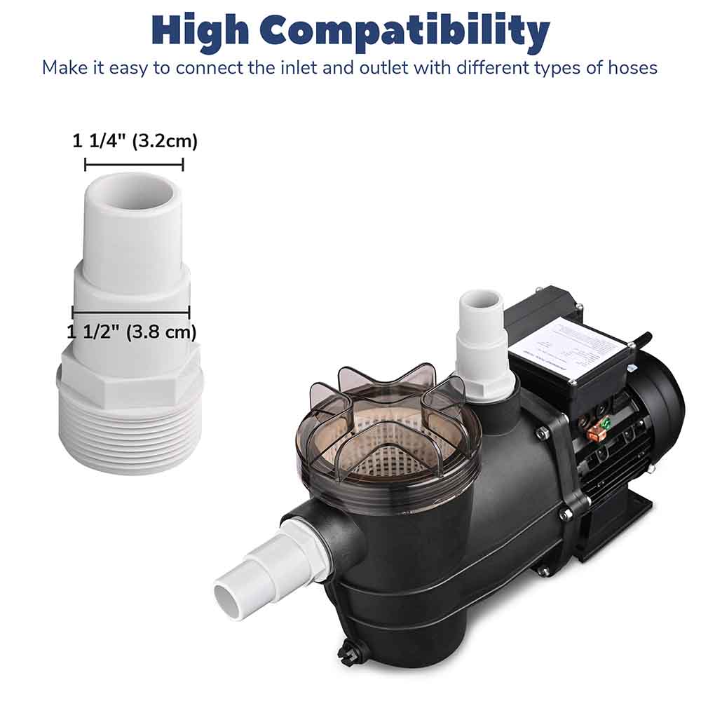 Yescom 3/4HP Pool Pump for Above Ground Pool 2640GPH