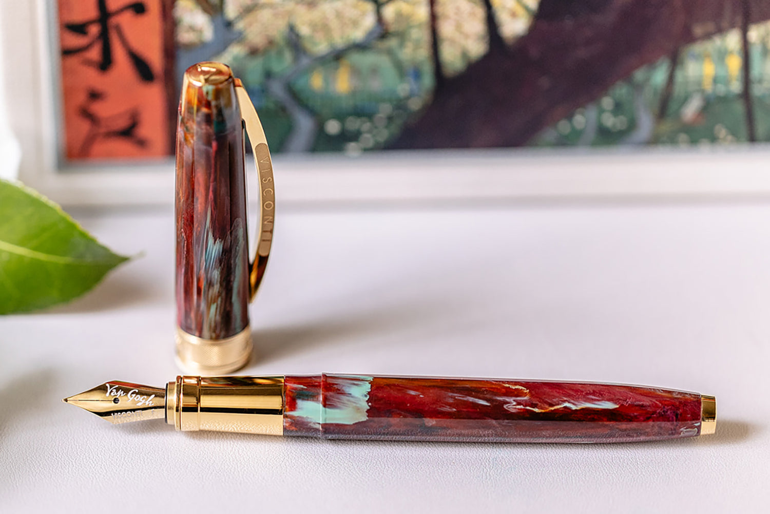 (Bottom Shelf) Visconti Van Gogh Fountain Pen - Flowering Plum Orchard