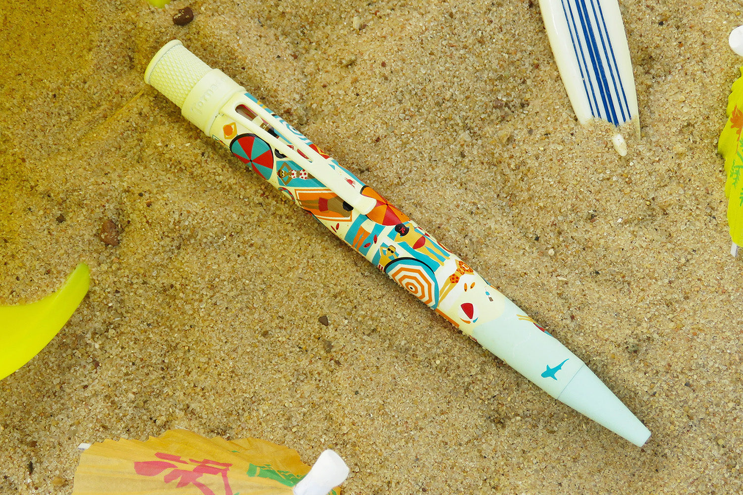 Retro 51 Tornado Rollerball Pen - Beachy Side Up (Limited Edition)