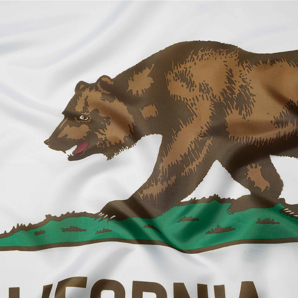 Yescom California Republic Bear Flag Polyester 3x5 ft Double-Sided