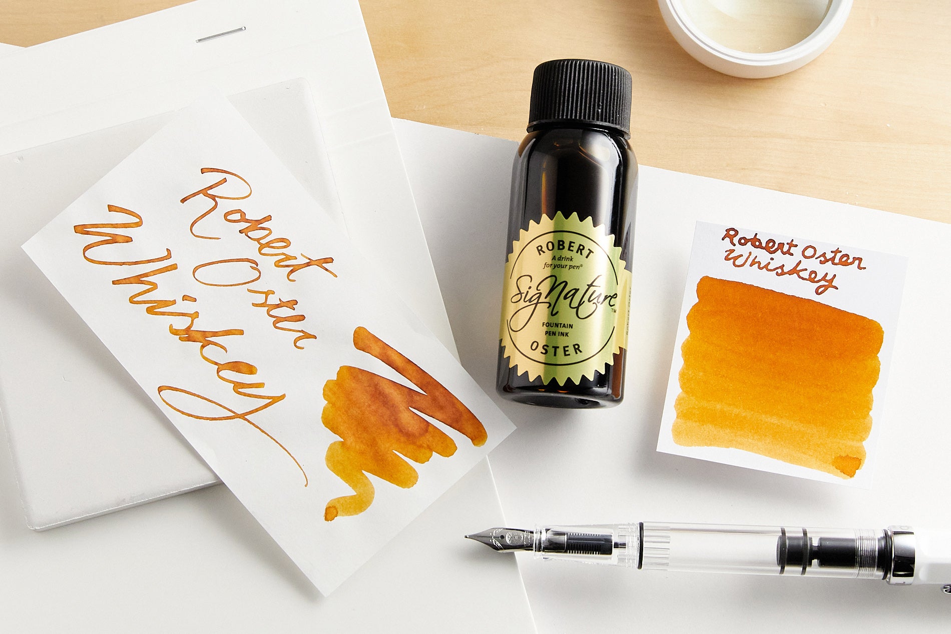 Robert Oster Whiskey - Ink Sample