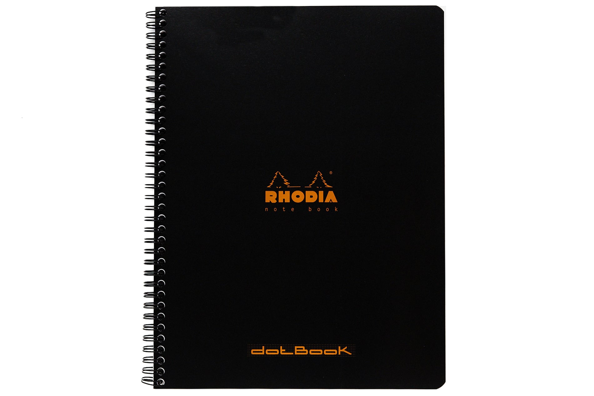 Rhodia Classic Wirebound Notebook - Black, Dot Grid (8.86 x 11.69)