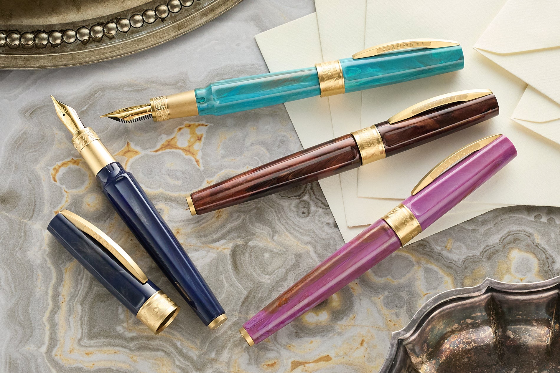 Visconti Mirage Mythos Fountain Pen - Apollo