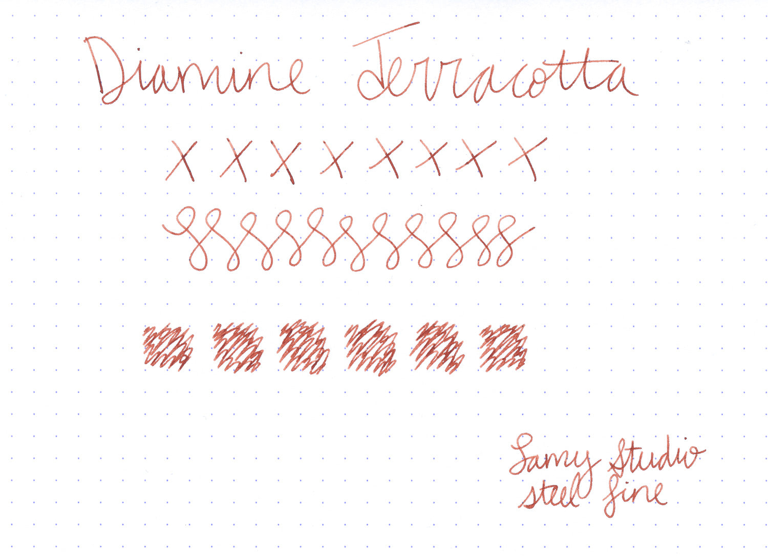 Diamine Terracotta - 40ml Bottled Ink