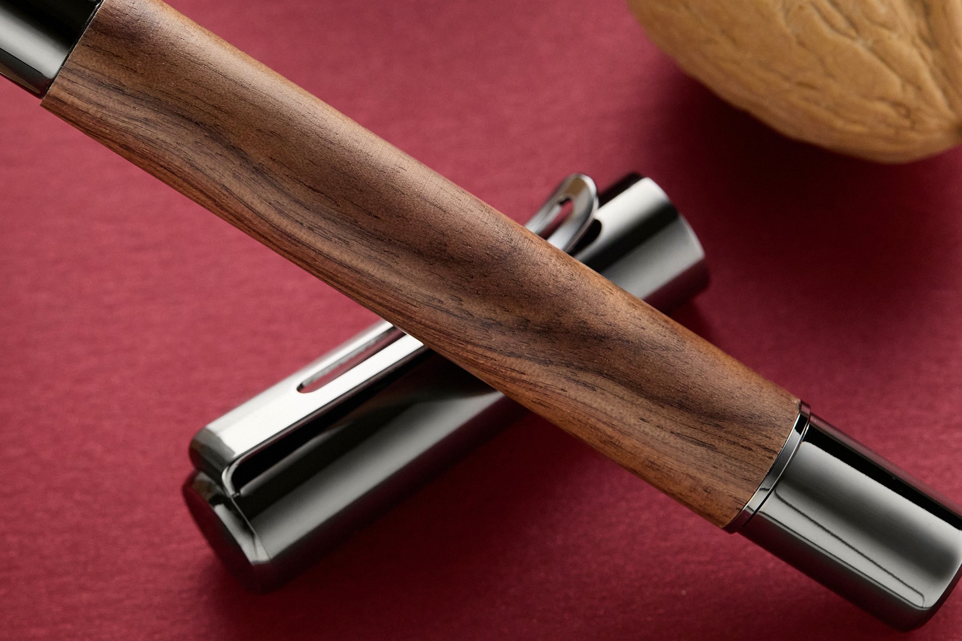 Monteverde Ritma Fountain Pen - Walnut