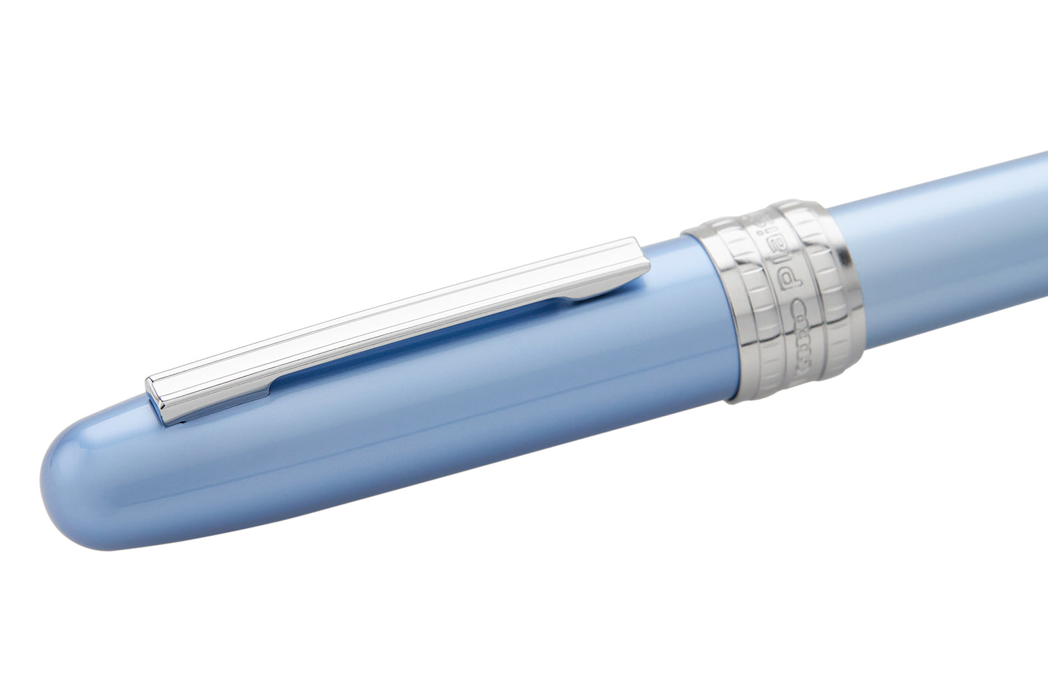 Platinum Plaisir Fountain Pen - Frosty Blue