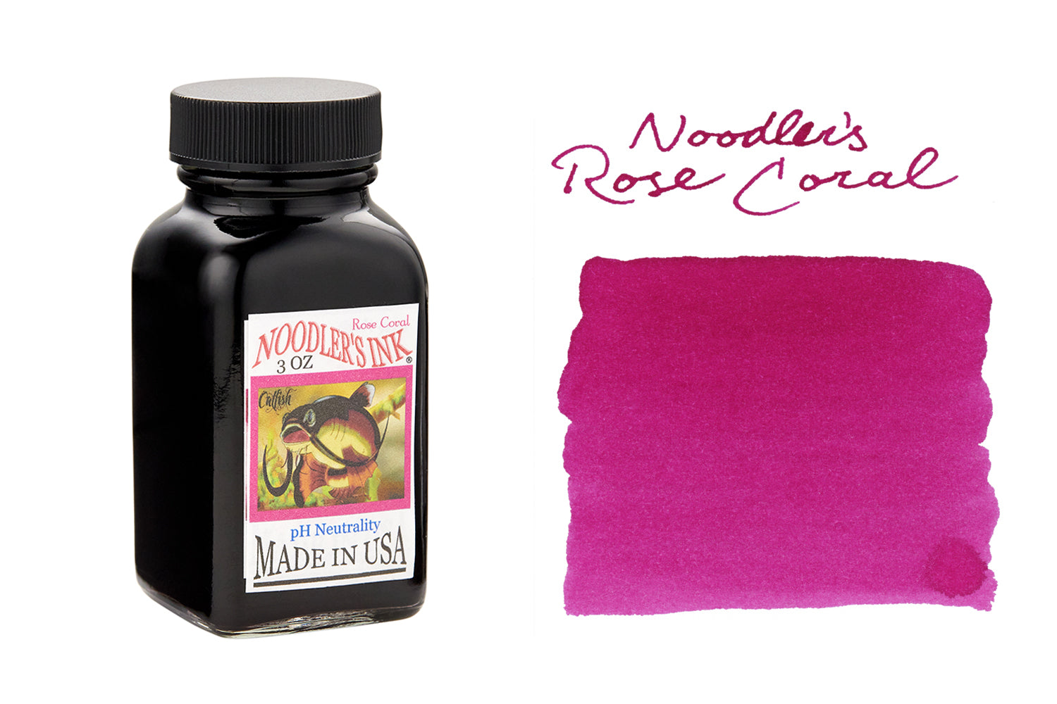 Noodler's Rose Coral - 3oz Bottled Ink