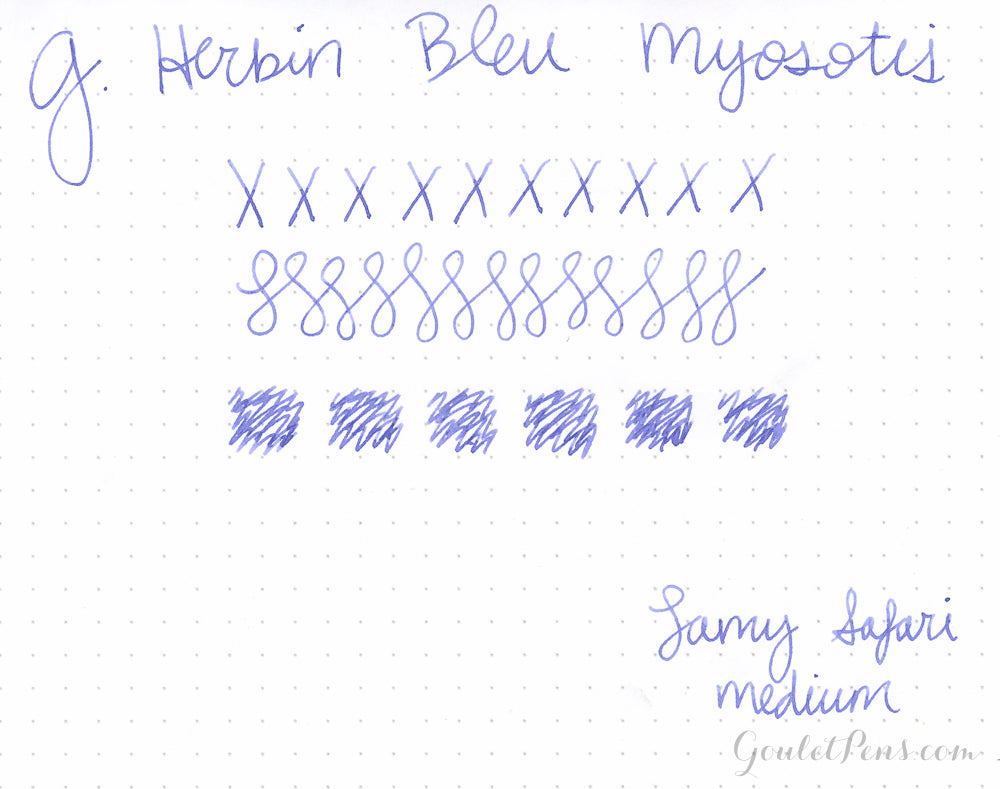 Jacques Herbin Bleu Myosotis - 30ml Bottled Ink