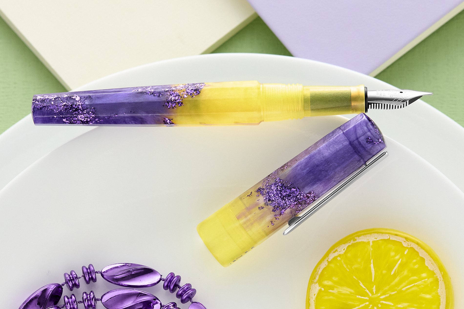 BENU Euphoria Fountain Pen - Lavender Lemonade (Special Edition)