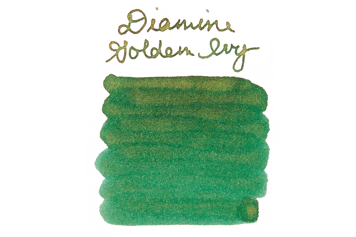 Diamine Golden Ivy - Ink Sample