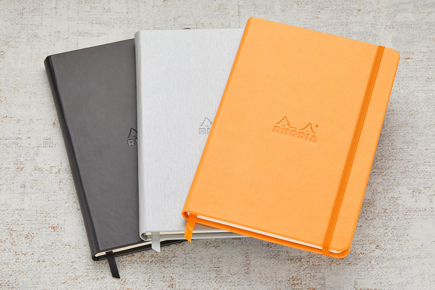 Rhodia A5 Webnotebook - Silver, Lined