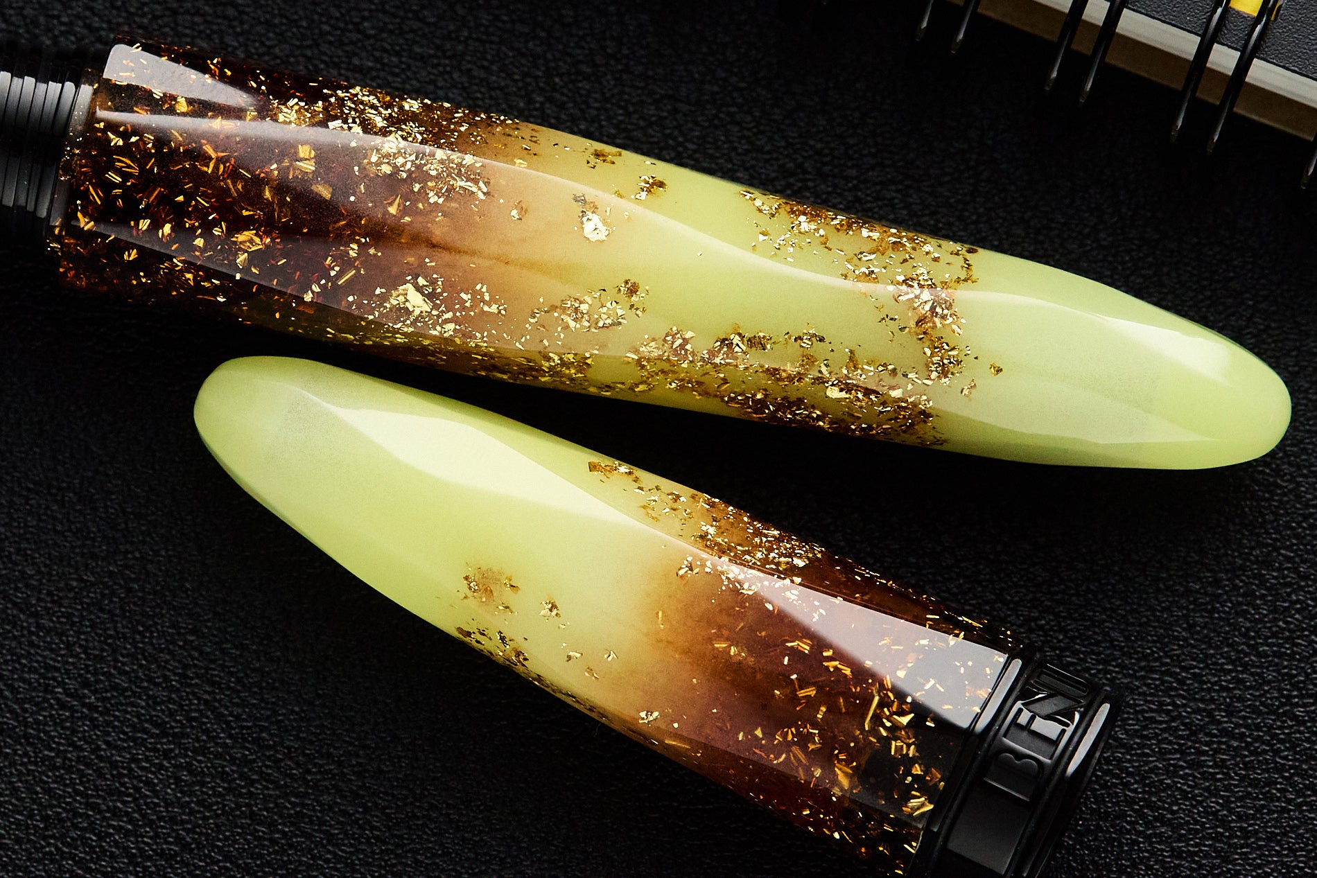 BENU Briolette Fountain Pen - Luminous Amber