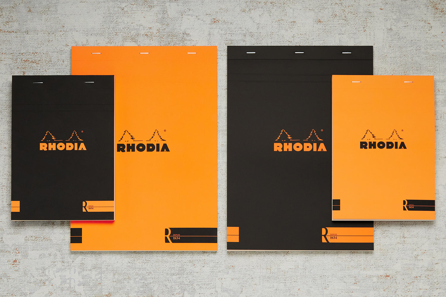 Rhodia No. 16 Premium A5 Notepad - Black, Lined