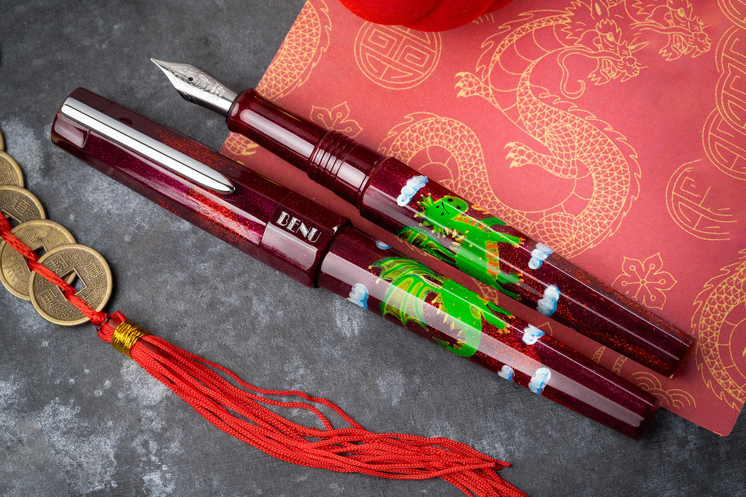 BENU Euphoria Fountain Pen - Draco Darling (Limited Edition)