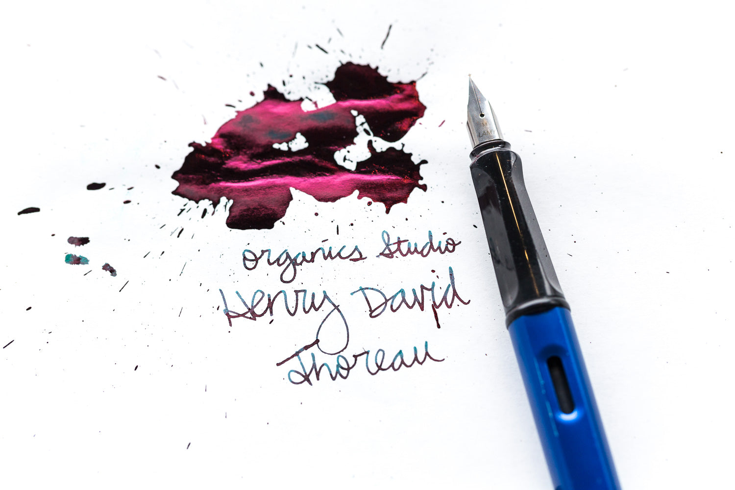 Organics Studio Henry David Thoreau Walden Pond - 55ml Bottled Ink