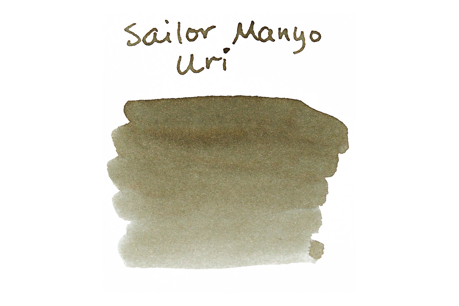 Sailor Manyo Uri - Ink Sample (Limited Edition)