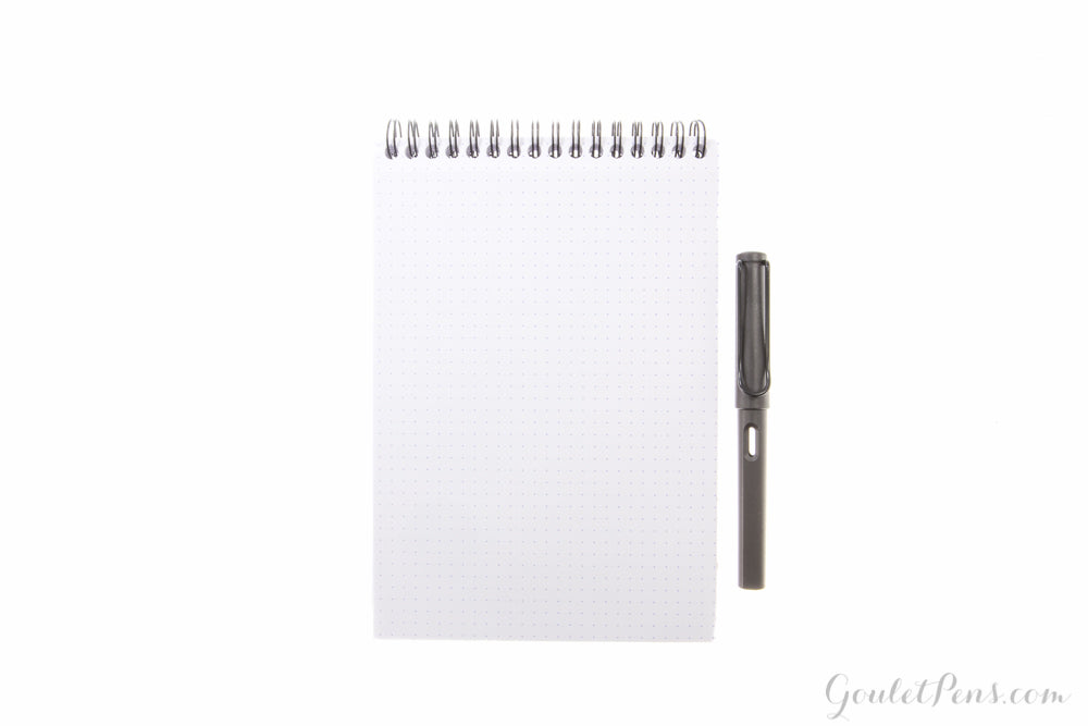 Rhodia No. 16 Top Wirebound A5 Notepad - Black, Dot Grid