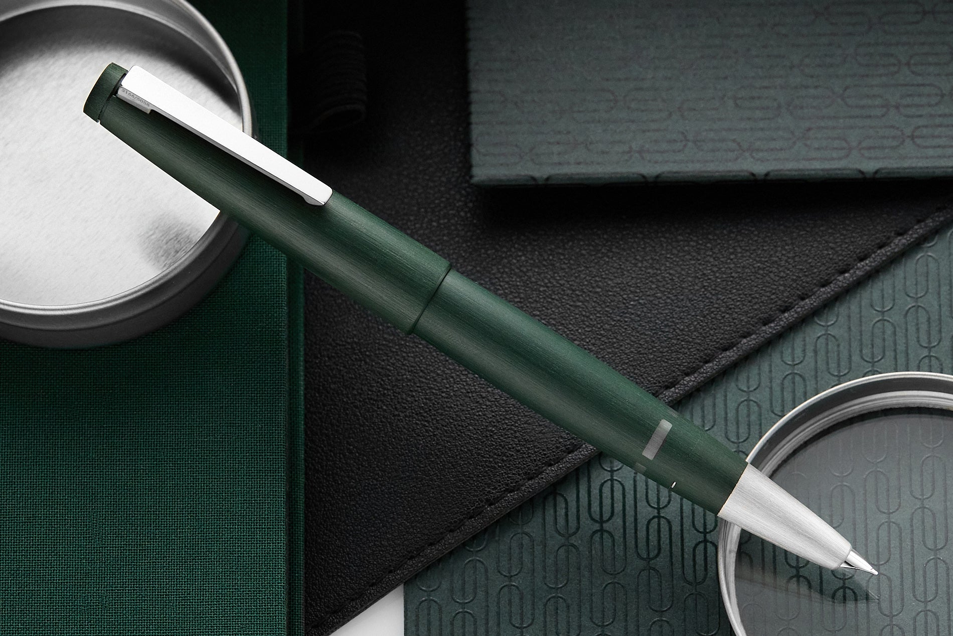 LAMY 2000 Fountain Pen - Pine (Limited Edition Gift Set)