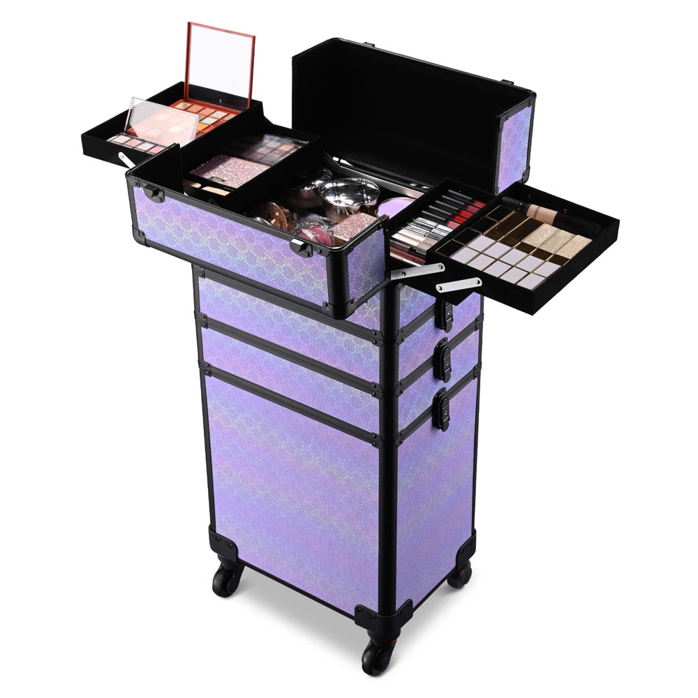 Byootique Rolling Makeup Case ForgetMeNot Artist Travel Case (Preorder)