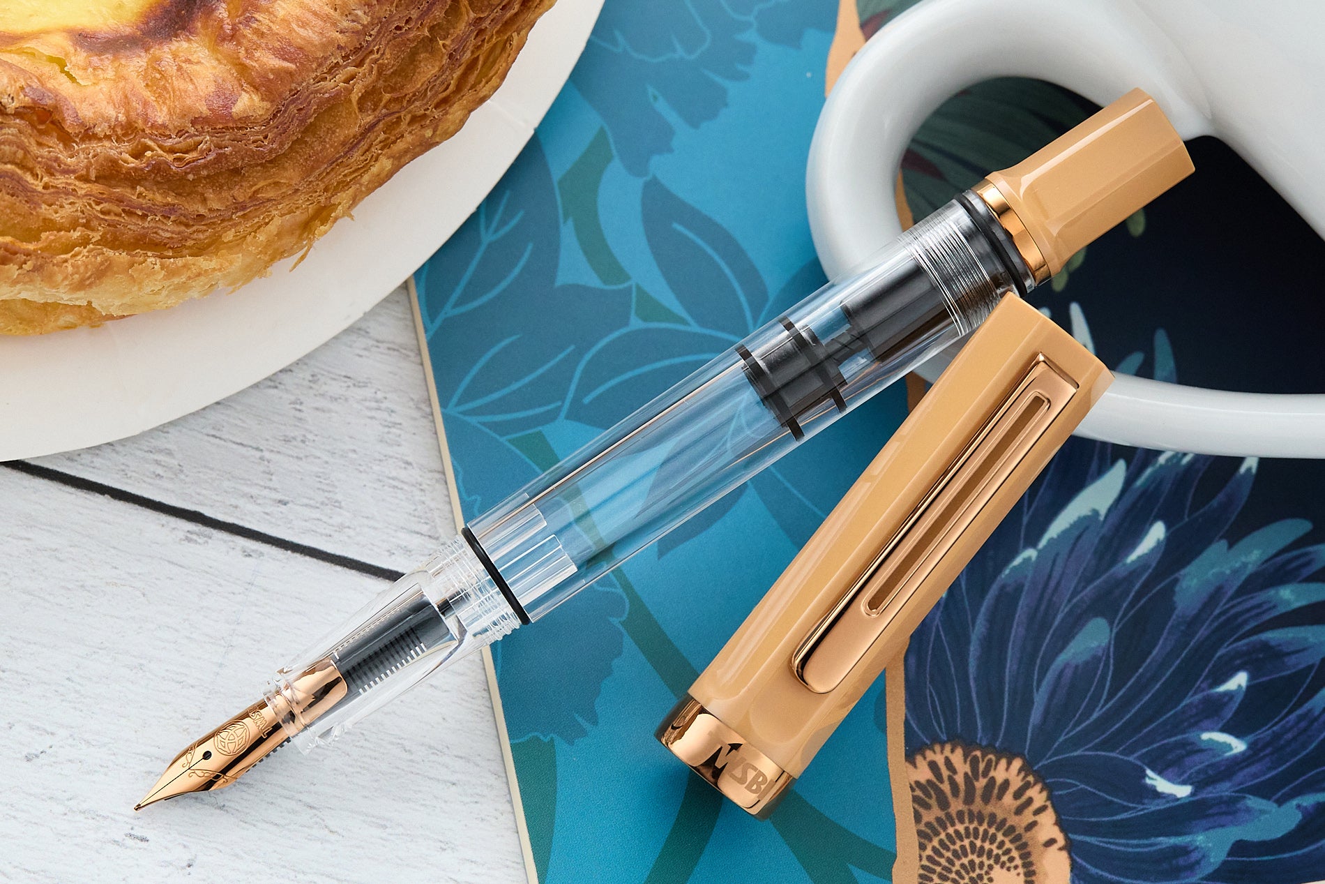 TWSBI ECO Fountain Pen - Caffè w/ Bronze Trim