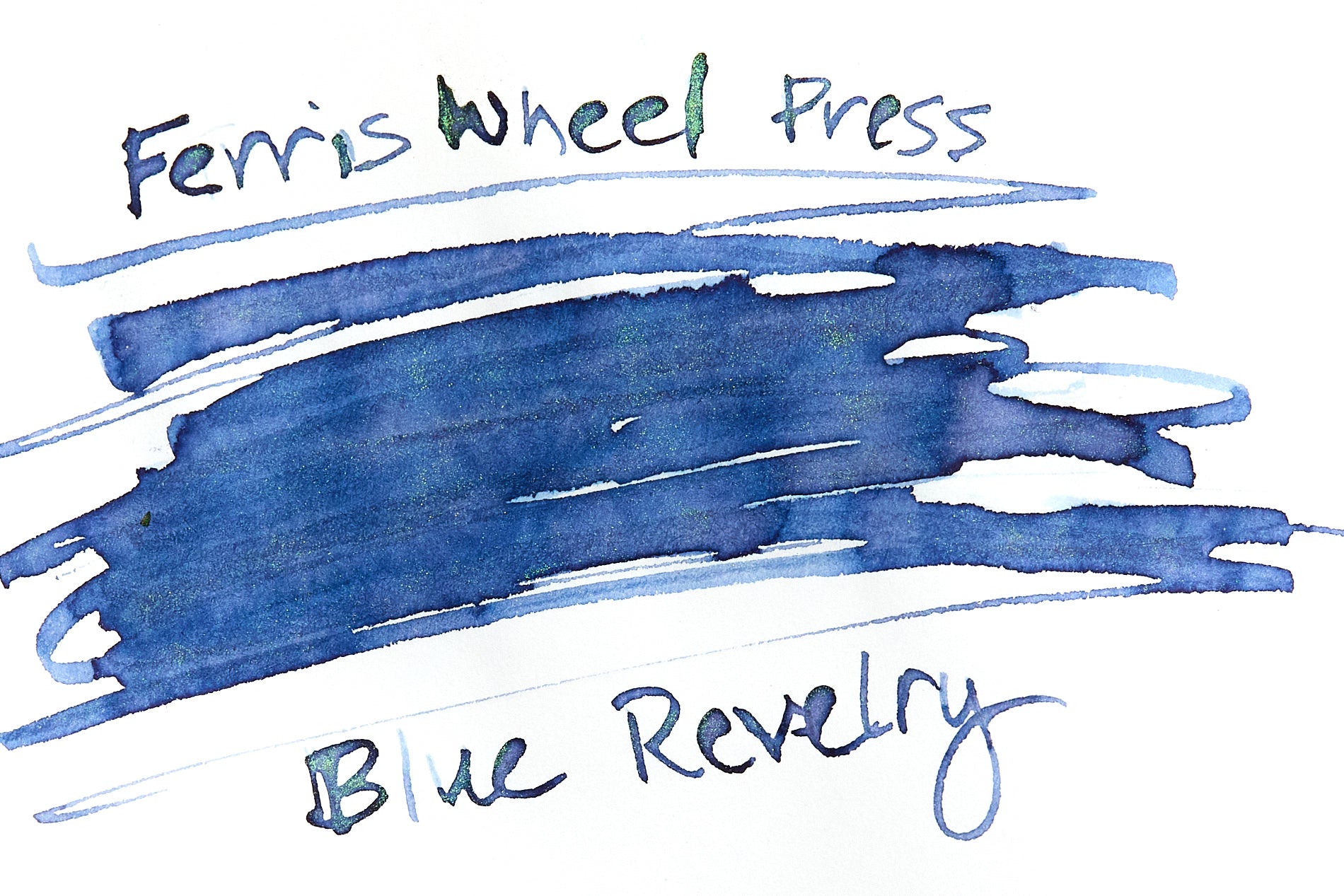 Ferris Wheel Press Blue Revelry - 38ml Bottled Ink (Limited Edition)