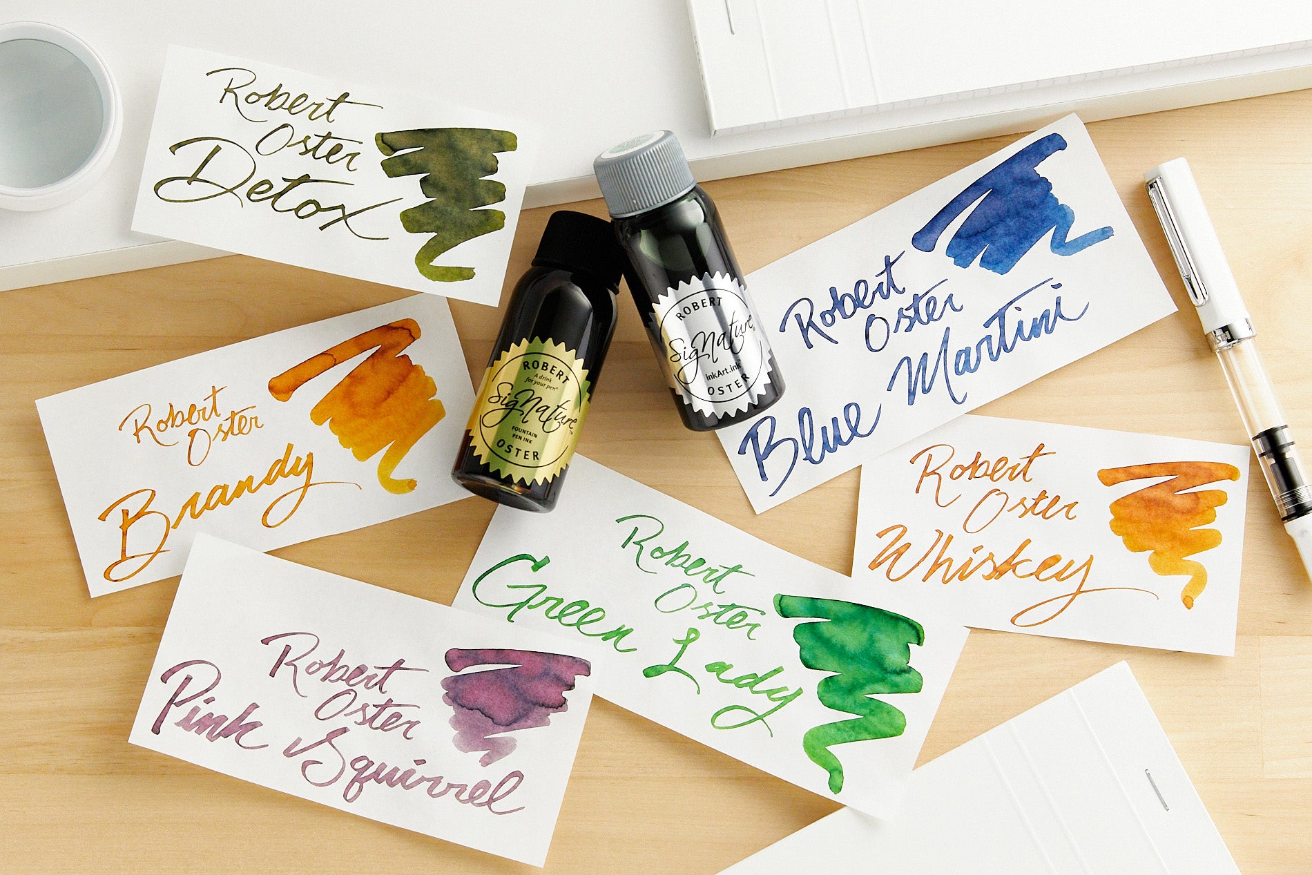 Robert Oster Brandy - Ink Sample