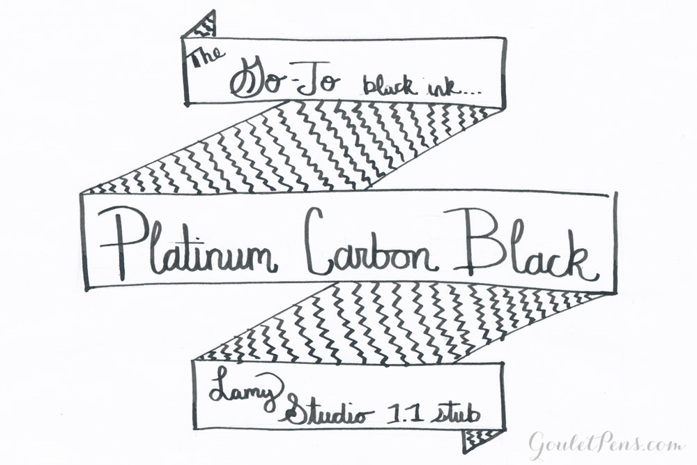 Platinum Carbon Black - 60ml Bottled Ink