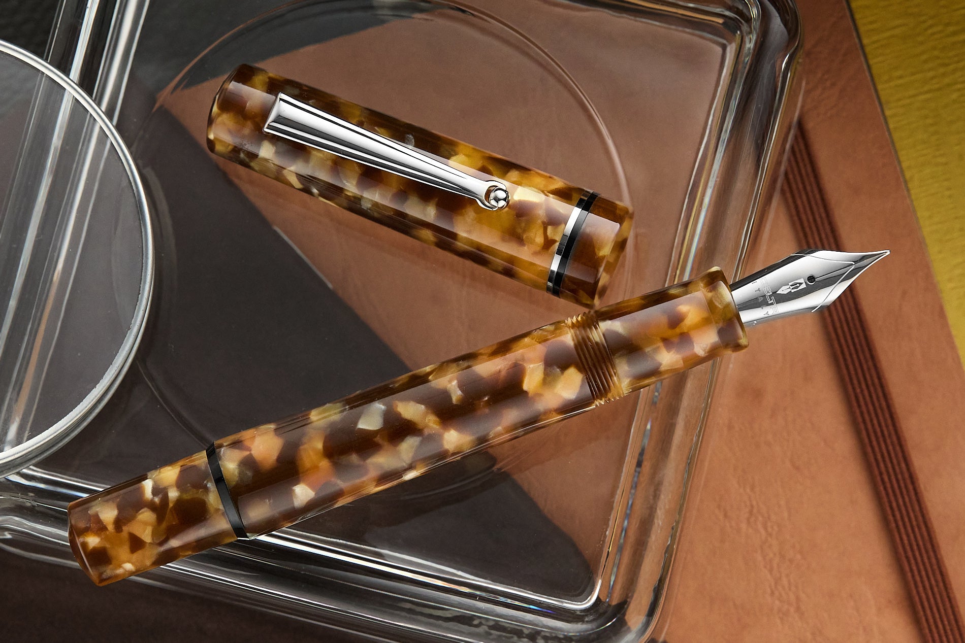 Delta Spaccanapoli Fountain Pen - Serracassano Brown